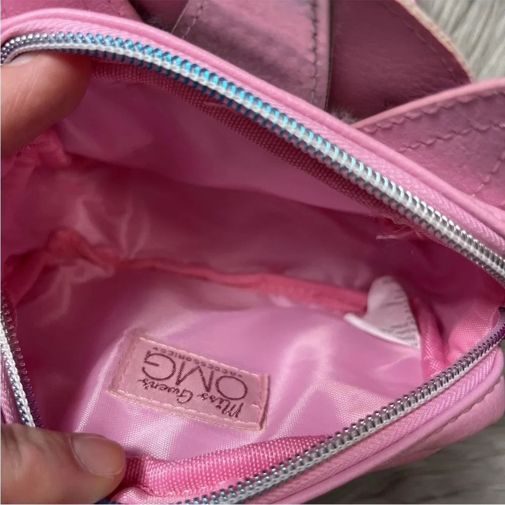 Girls Miss Gwen’s OMG Accessories Rainbow Glitter Unicorn Pink Purse